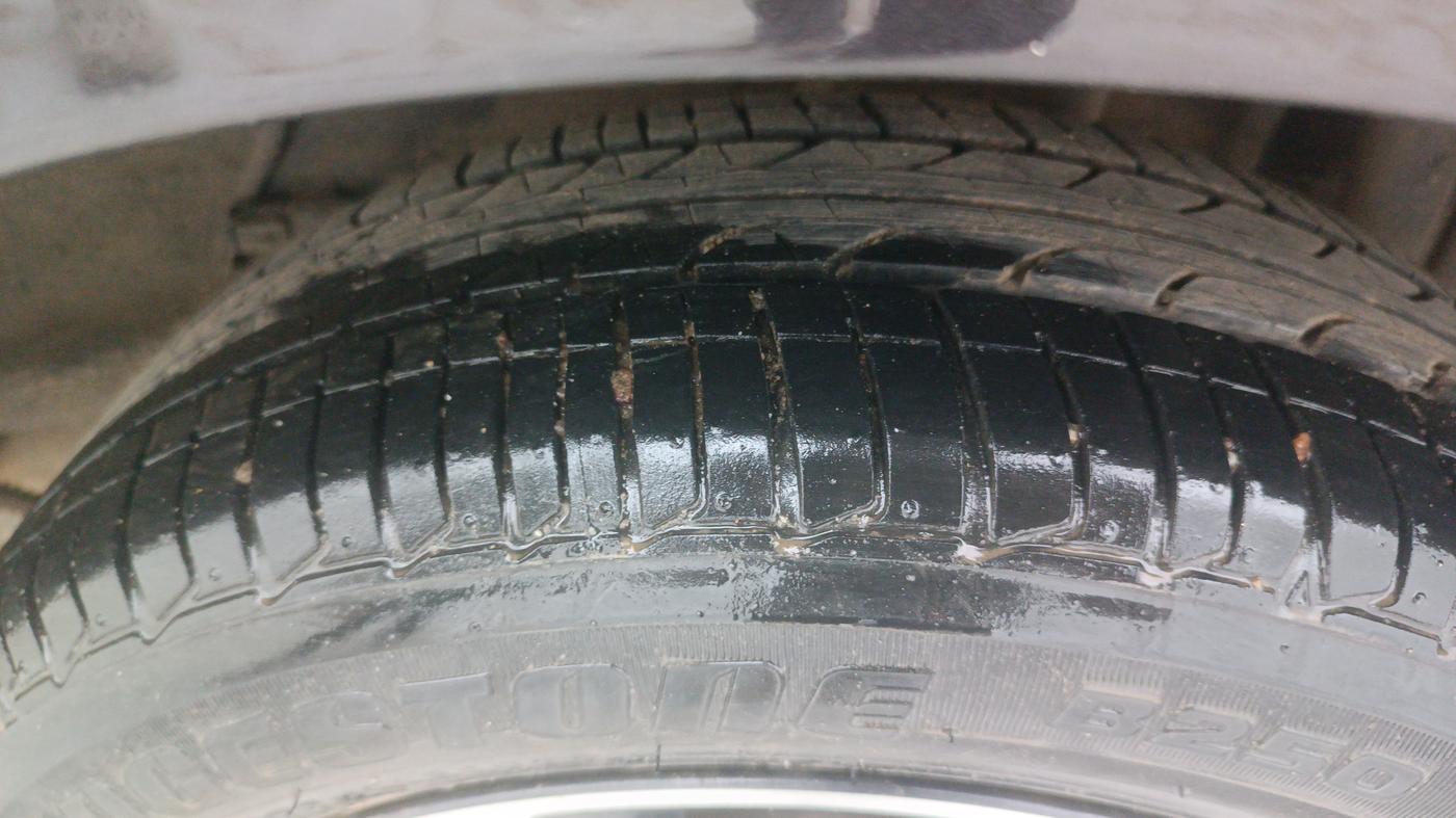 2023 Tata Tiago XZA PLUS PETROL, Petrol, Automatic, 27,220 km, Left Rear Tyre Tread
