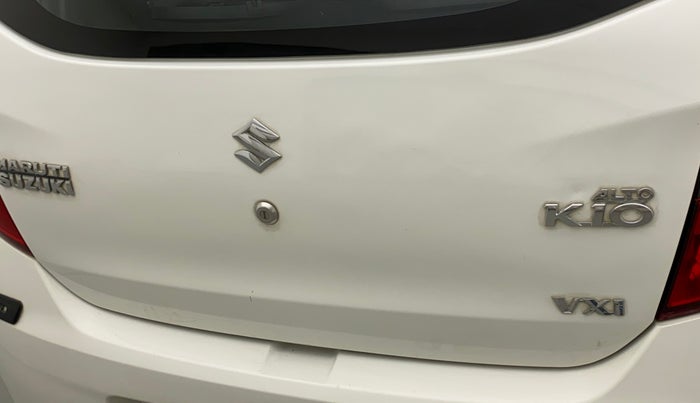 2018 Maruti Alto K10 VXI, CNG, Manual, 35,849 km, Dicky (Boot door) - Slightly dented