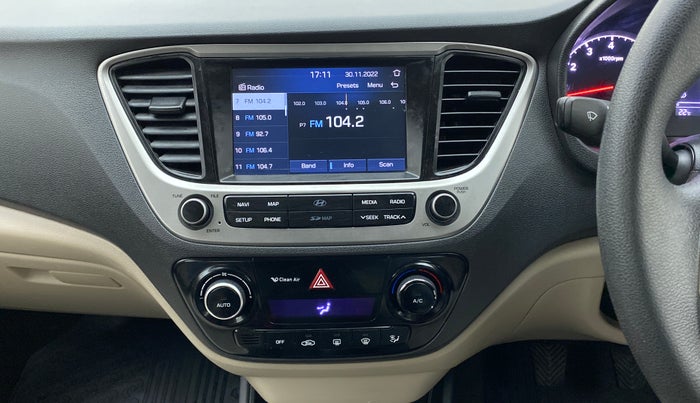 2017 Hyundai Verna 1.6 SX VTVT, Petrol, Manual, 29,275 km, Air Conditioner