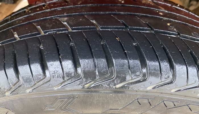 2013 Maruti Alto K10 LXI, Petrol, Manual, 1,03,320 km, Right Rear Tyre Tread