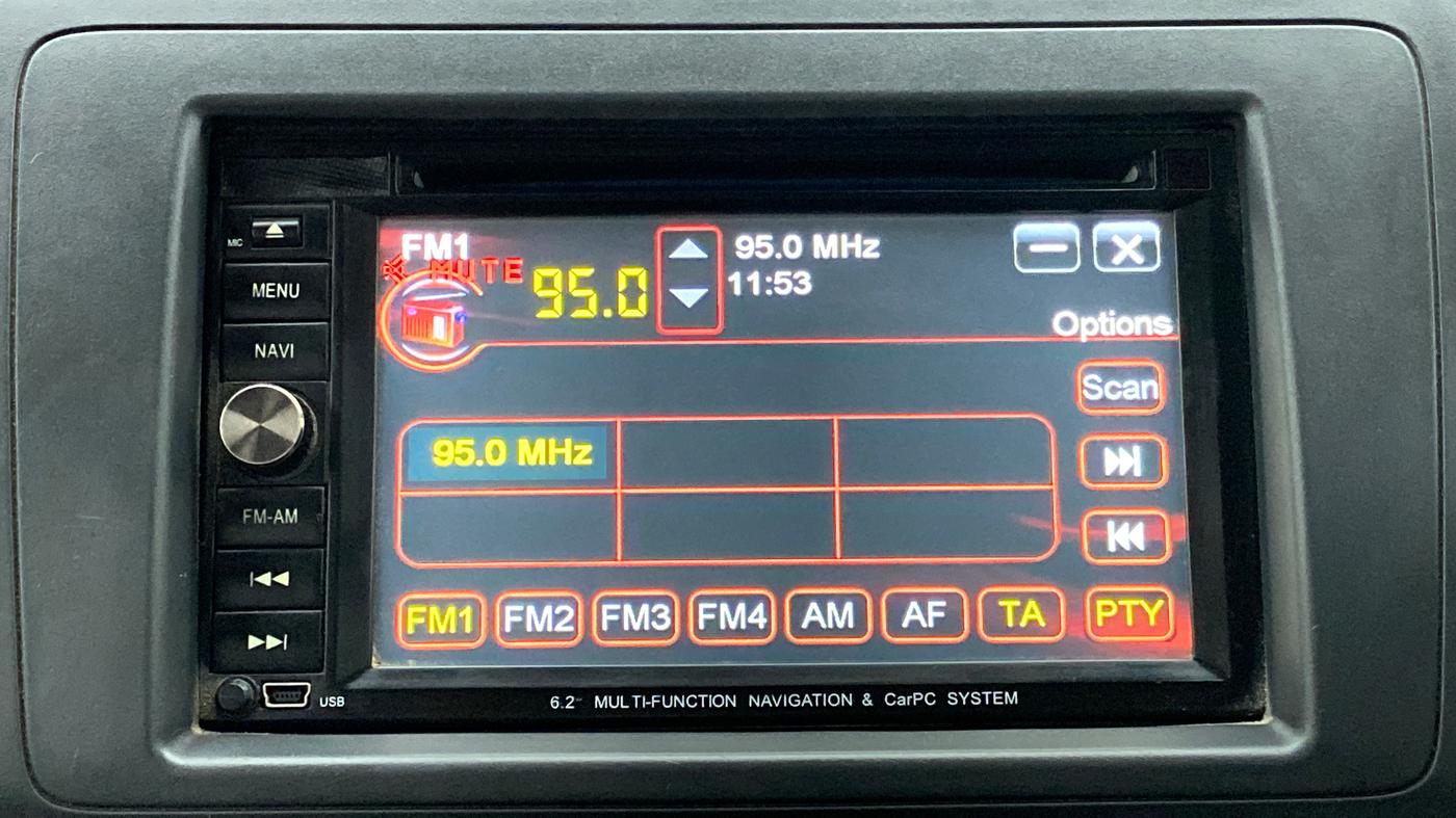 2011 Maruti Swift ZXI D, Petrol, Manual, 59,913 km, Infotainment System