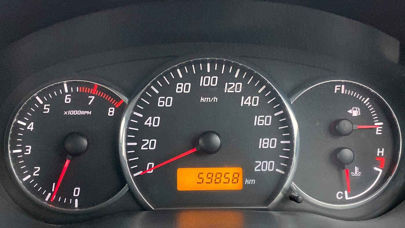 2011 Maruti Swift ZXI D, Petrol, Manual, 59,913 km, Odometer Image