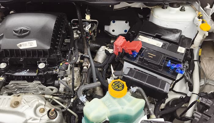 2023 Tata NEXON CREATIVE + SUNROOF 1.2 PETROL, Petrol, Manual, 13,404 km, Engine View - Left