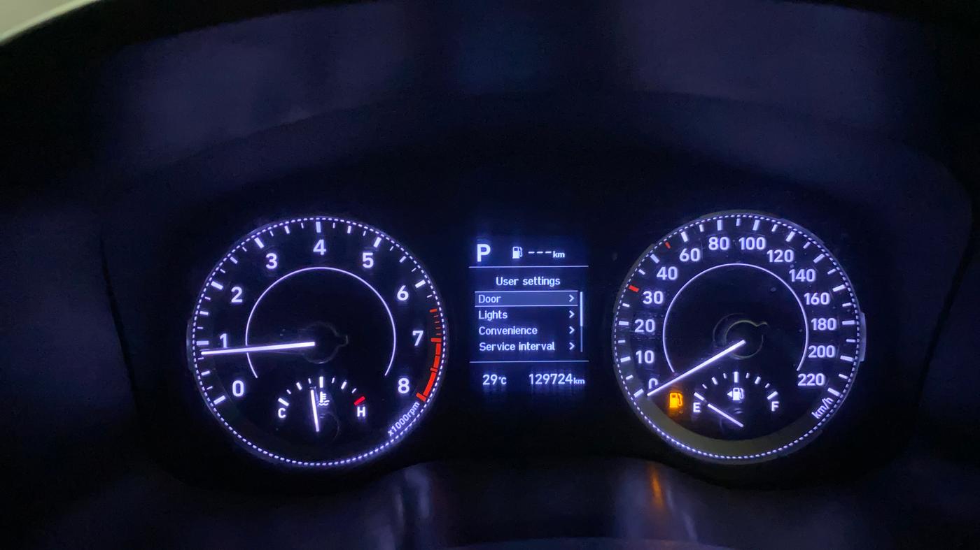 2021 Hyundai VENUE S 1.0 TURBO DCT, Petrol, Automatic, 1,29,717 km, Odometer Image