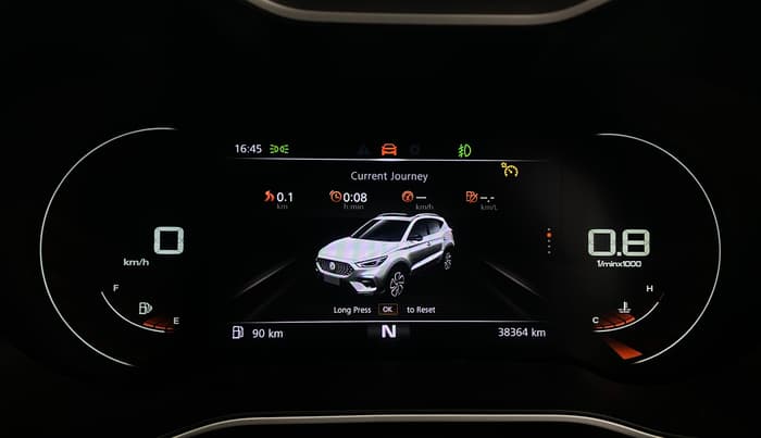 2022 MG ASTOR SHARP 1.5 CVT, Petrol, Automatic, 38,359 km, Odometer Image