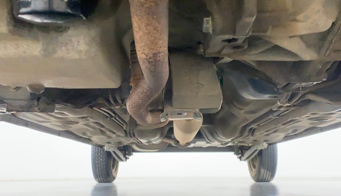 2017 Maruti Alto K10 VXI AMT, Petrol, Automatic, 43,123 km, Front Underbody