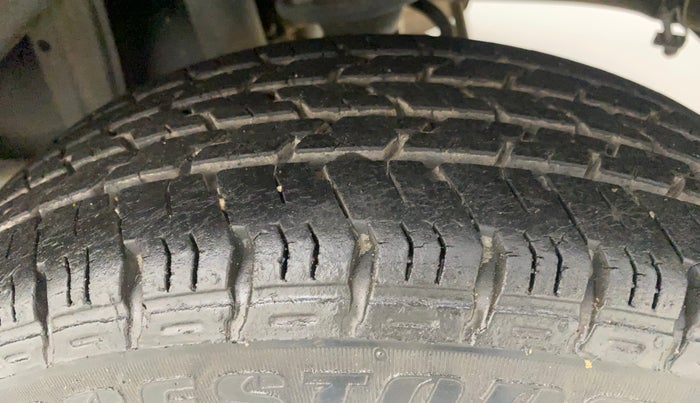 2017 Maruti Alto K10 VXI AMT, Petrol, Automatic, 43,123 km, Left Rear Tyre Tread