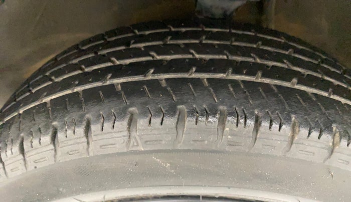 2017 Maruti Alto K10 VXI AMT, Petrol, Automatic, 43,123 km, Left Front Tyre Tread