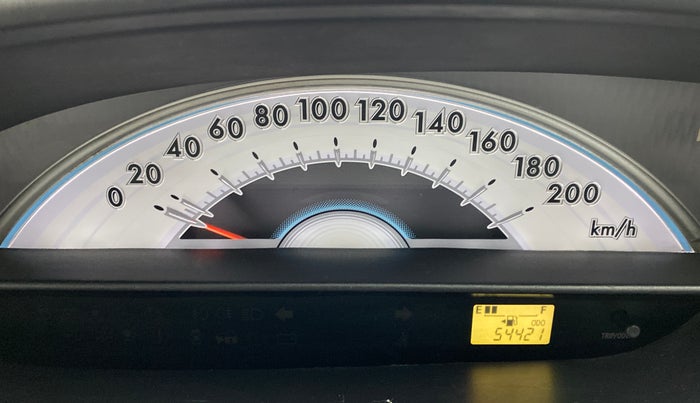 2012 Toyota Etios Liva GD, Diesel, Manual, 54,457 km, Odometer Image