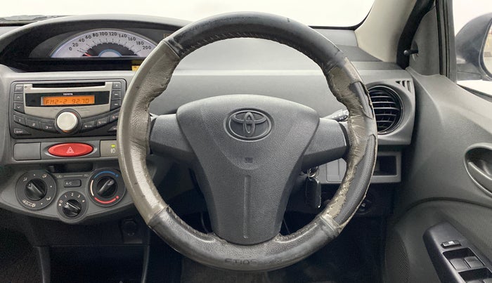 2012 Toyota Etios Liva GD, Diesel, Manual, 54,457 km, Steering Wheel Close Up