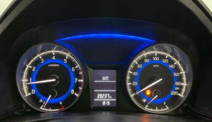 2018 Maruti Baleno DELTA PETROL 1.2, Petrol, Manual, 39,222 km, Odometer Image