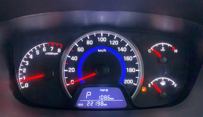 2018 Hyundai Grand i10 SPORTZ AT 1.2 KAPPA VTVT, Petrol, Automatic, 22,456 km, Odometer Image
