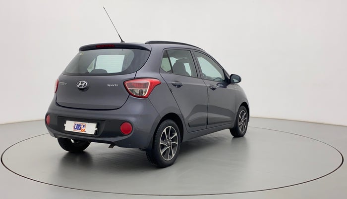 2018 Hyundai Grand i10 SPORTZ AT 1.2 KAPPA VTVT, Petrol, Automatic, 22,456 km, Right Back Diagonal