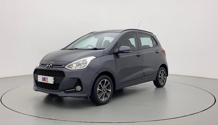 2018 Hyundai Grand i10 SPORTZ AT 1.2 KAPPA VTVT, Petrol, Automatic, 22,456 km, Left Front Diagonal