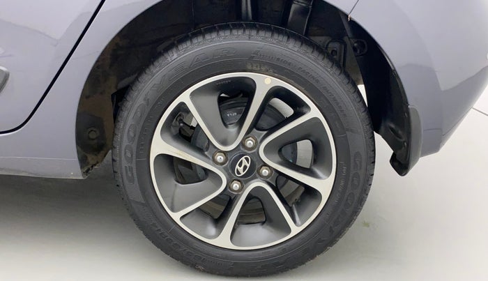 2018 Hyundai Grand i10 SPORTZ AT 1.2 KAPPA VTVT, Petrol, Automatic, 22,456 km, Left Rear Wheel