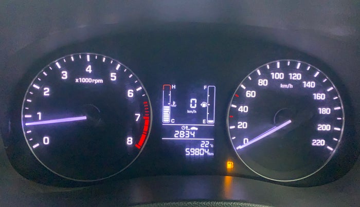 2016 Hyundai Creta SX PLUS 1.6 PETROL, Petrol, Manual, 59,728 km, Odometer Image