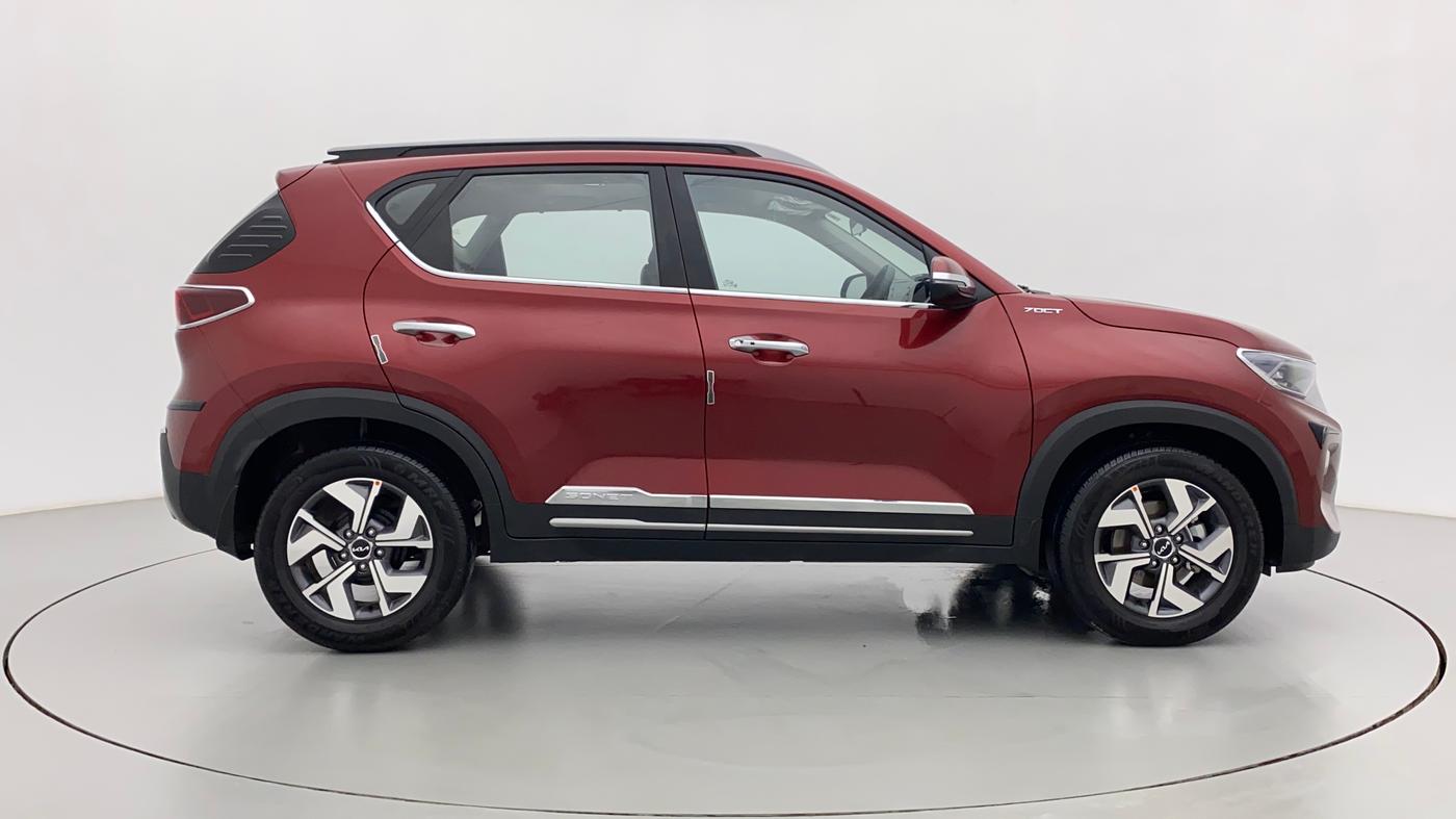 2023 KIA SONET HTX 1.0 DCT, Petrol, Automatic, 747 km, Right Side View