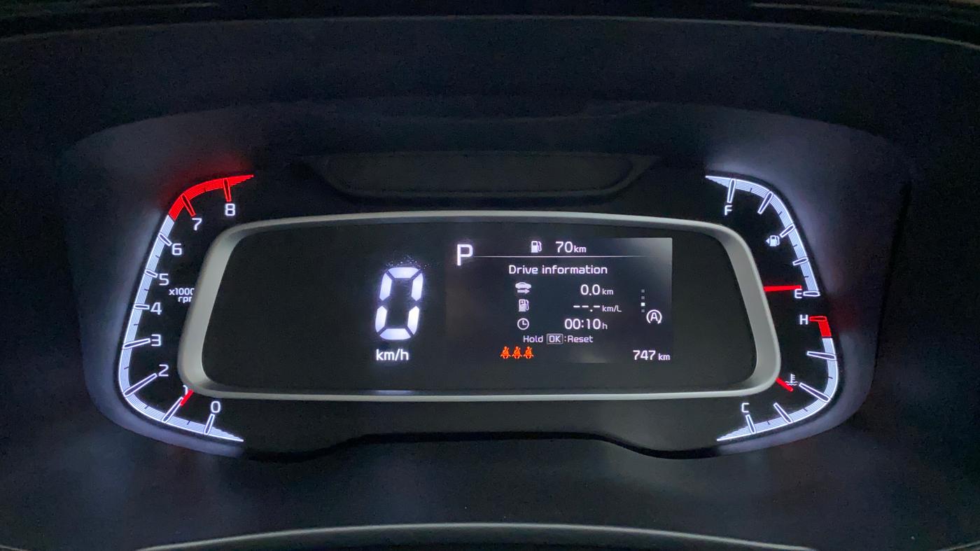 2023 KIA SONET HTX 1.0 DCT, Petrol, Automatic, 747 km, Odometer Image