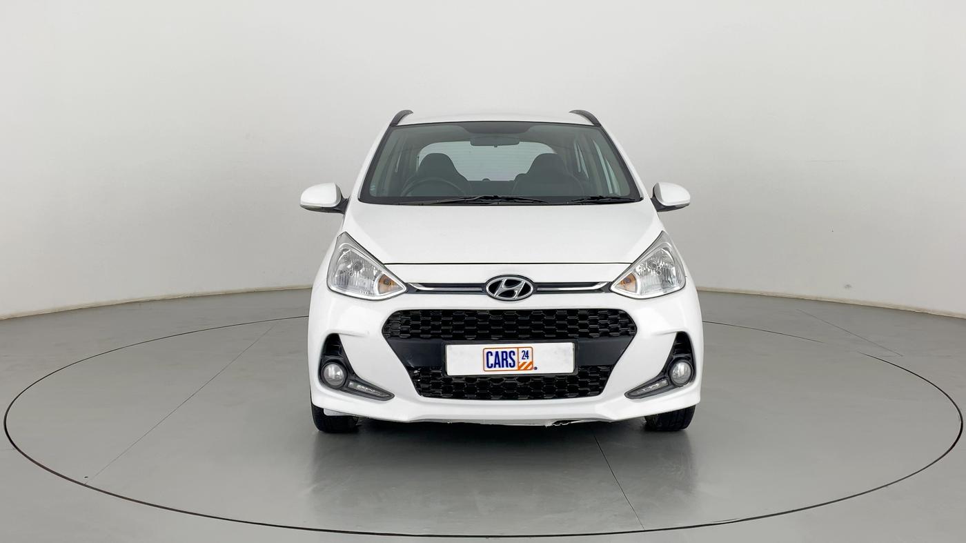 2017 Hyundai Grand i10 SPORTZ (O) 1.2 KAPPA VTVT, Petrol, Manual, 50,446 km, Front