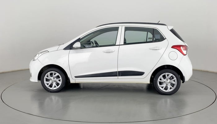 2017 Hyundai Grand i10 SPORTZ (O) 1.2 KAPPA VTVT, Petrol, Manual, 50,446 km, Left Side