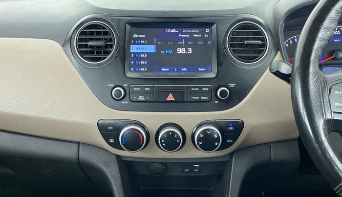 2017 Hyundai Grand i10 SPORTZ (O) 1.2 KAPPA VTVT, Petrol, Manual, 50,446 km, Air Conditioner