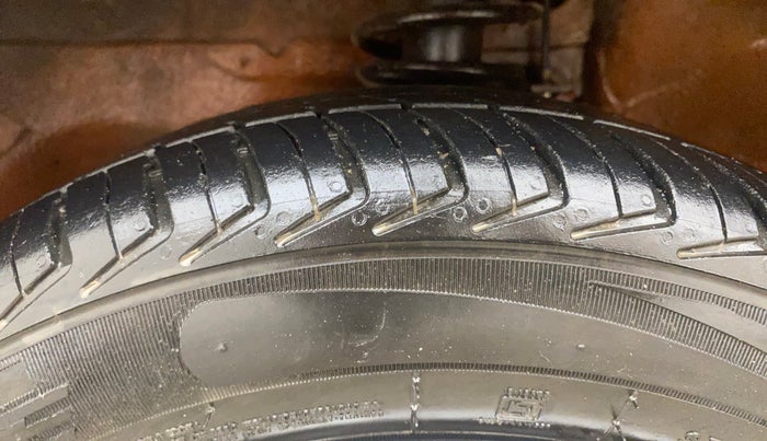 2014 Maruti Alto K10 VXI AMT, Petrol, Automatic, 44,374 km, Left Front Tyre Tread