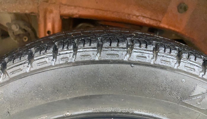 2014 Maruti Alto K10 VXI AMT, Petrol, Automatic, 44,374 km, Right Rear Tyre Tread