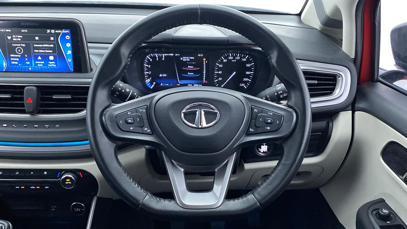 2021 Tata ALTROZ XZ 1.5 RTQ, Diesel, Manual, 10,412 km, Steering Wheel Close Up