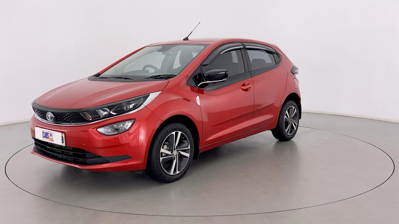 2021 Tata ALTROZ XZ 1.5 RTQ, Diesel, Manual, 10,412 km, Left Front Diagonal
