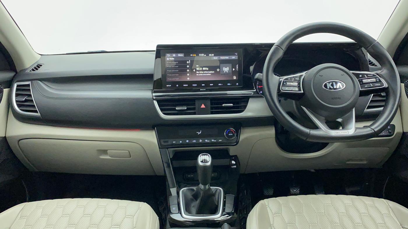 2020 KIA SELTOS HTX 1.5 PETROL MT, Petrol, Manual, 26,517 km, Dashboard