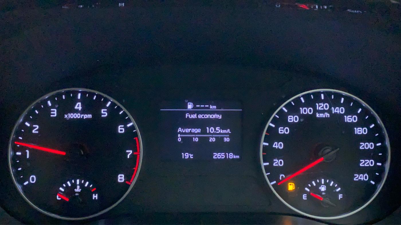 2020 KIA SELTOS HTX 1.5 PETROL MT, Petrol, Manual, 26,517 km, Odometer Image