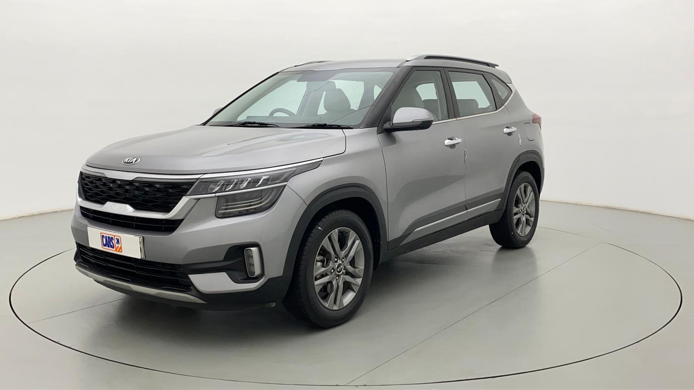 2020 KIA SELTOS HTX 1.5 PETROL MT, Petrol, Manual, 26,517 km, Left Front Diagonal