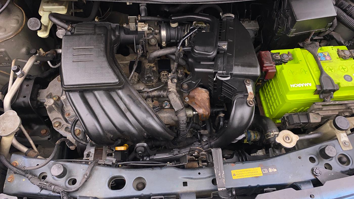 2014 Nissan Micra XV CVT, Petrol, Automatic, 50,000 km, Engine View