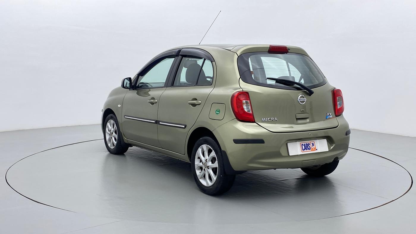 2014 Nissan Micra XV CVT, Petrol, Automatic, 49,470 km, Left Back Diagonal