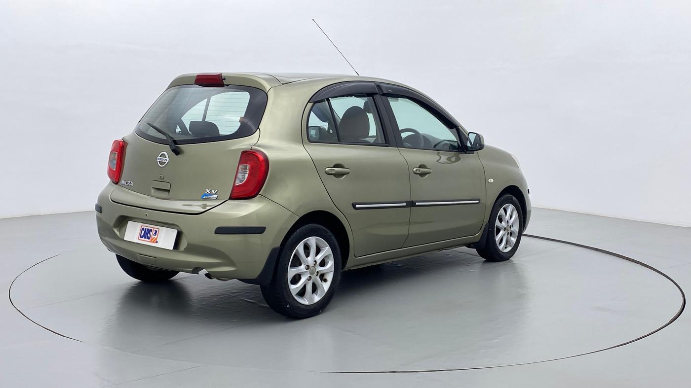 2014 Nissan Micra XV CVT, Petrol, Automatic, 49,470 km, Right Back Diagonal