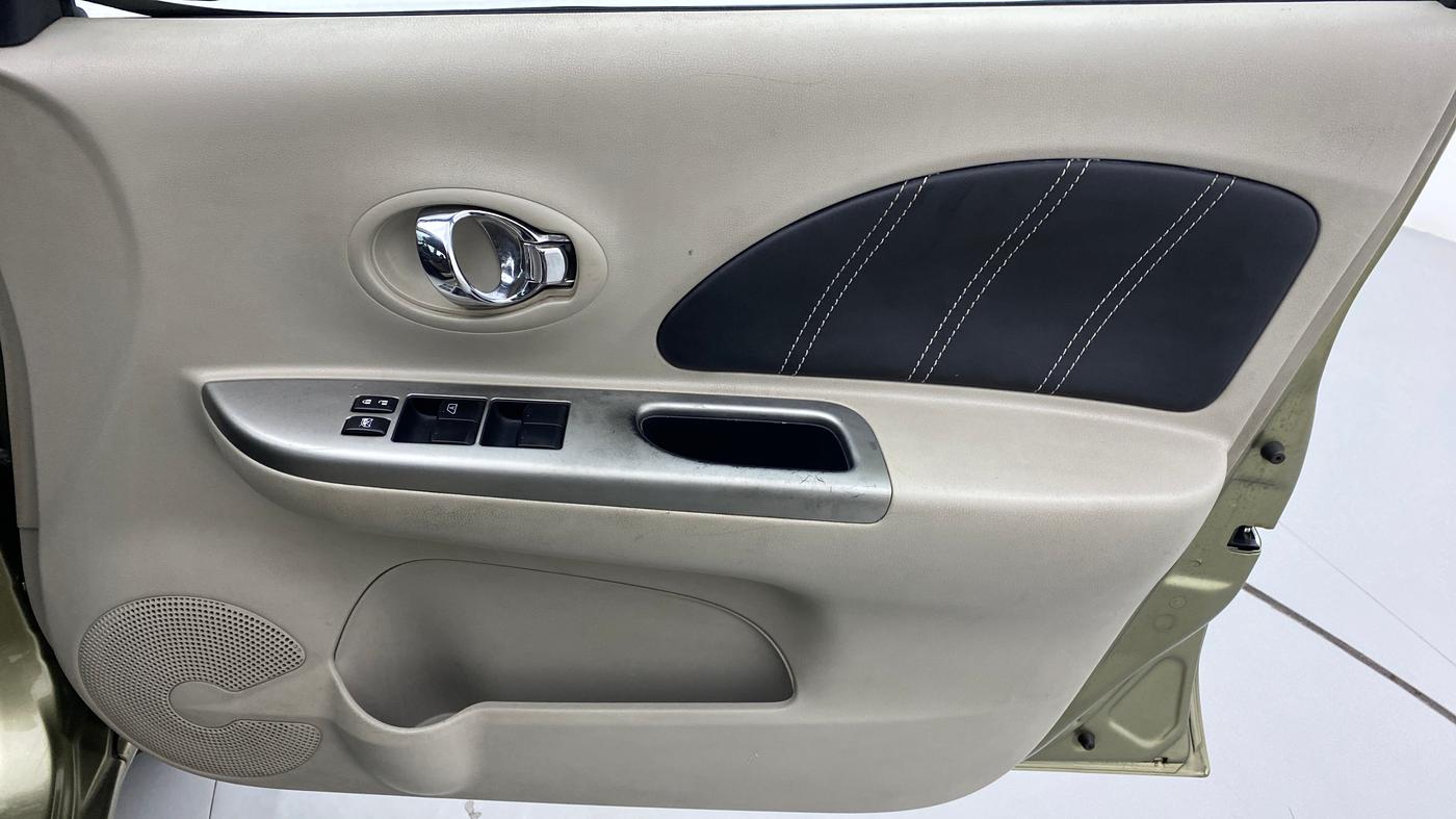 2014 Nissan Micra XV CVT, Petrol, Automatic, 49,470 km, Driver Side Door Panels Control