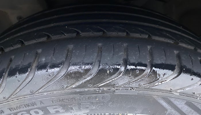 2014 Nissan Micra XV CVT, Petrol, Automatic, 49,470 km, Left Front Tyre Tread