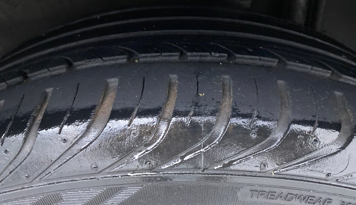 2014 Nissan Micra XV CVT, Petrol, Automatic, 49,470 km, Left Rear Tyre Tread