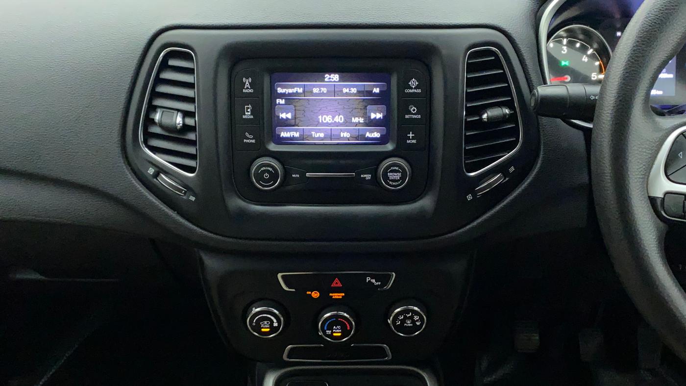 2017 Jeep Compass LONGITUDE 2.0 DIESEL, Diesel, Manual, 98,641 km, Air Conditioner