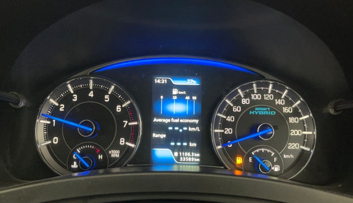 2022 Maruti Ciaz SIGMA 1.5 SHVS MT  PETROL, Petrol, Manual, 33,523 km, Odometer Image