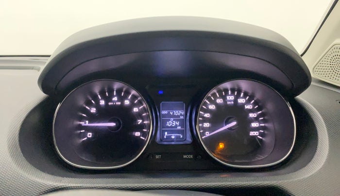 2019 Tata Tiago XZ PETROL, Petrol, Manual, 46,985 km, Odometer Image
