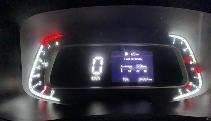 2021 KIA SONET HTK 1.2, Petrol, Manual, 84,915 km, Odometer Image