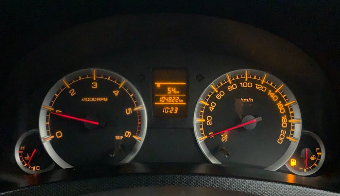 2013 Maruti Swift VDI, Diesel, Manual, 1,04,822 km, Odometer Image