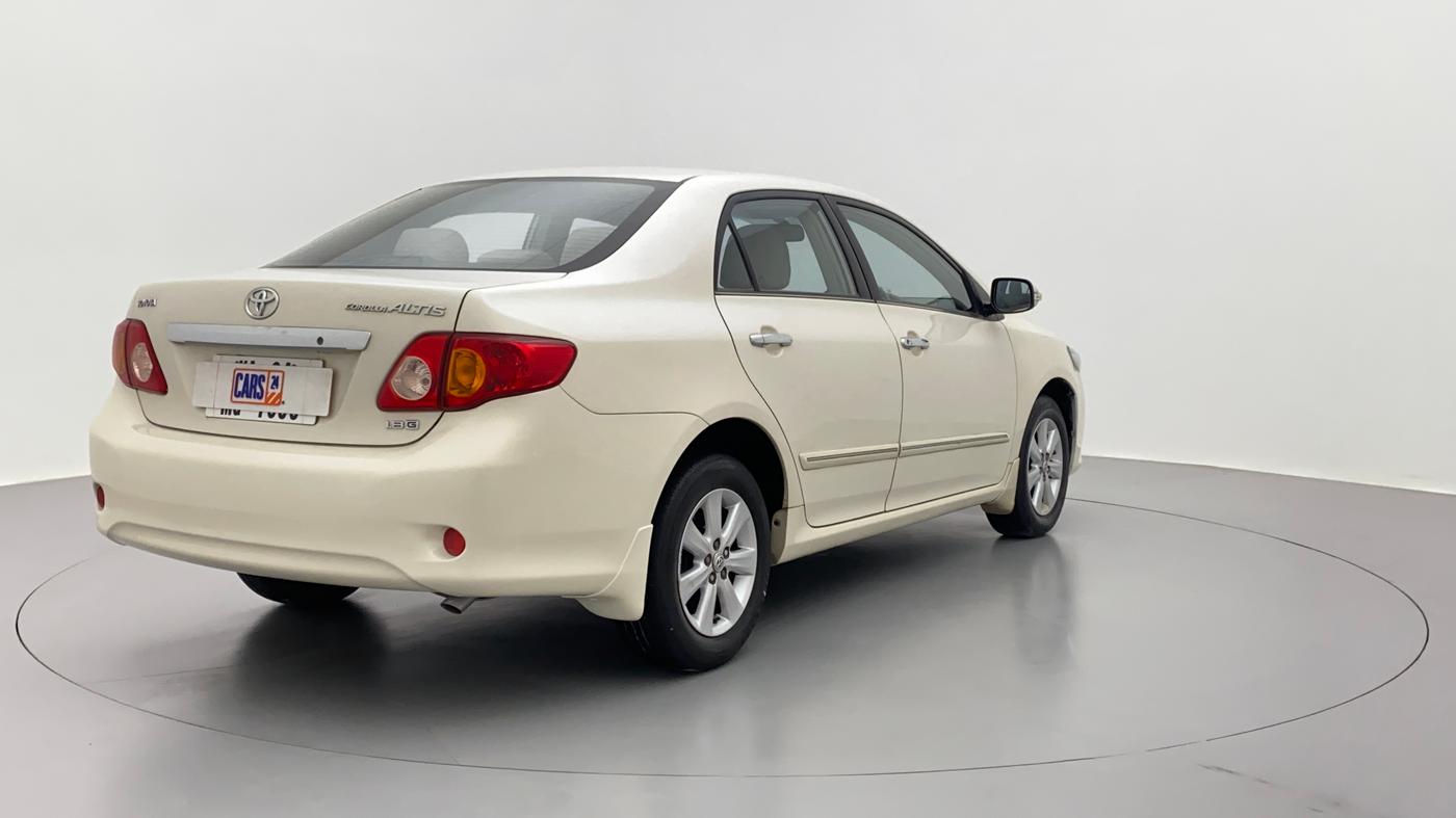 2009 Toyota Corolla Altis 1.8 G, Petrol, Manual, 25,001 km, Right Back Diagonal