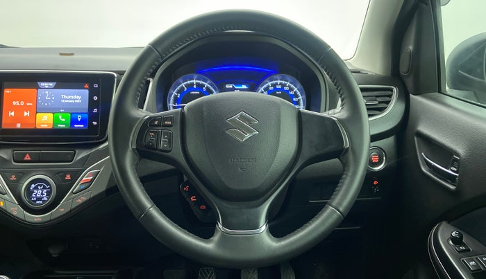 2020 Maruti Baleno ALPHA PETROL 1.2, Petrol, Manual, 10,869 km, Steering Wheel Close Up