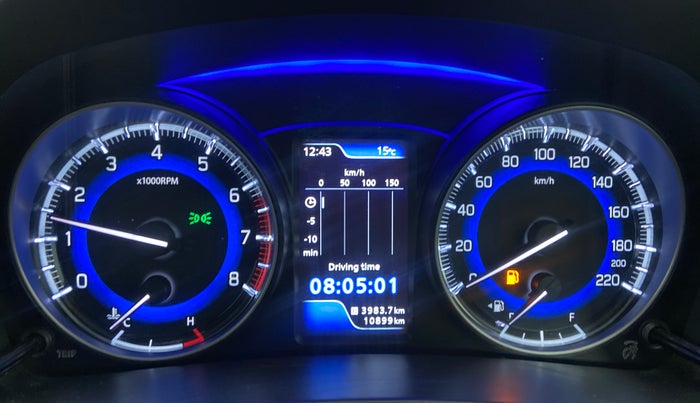 2020 Maruti Baleno ALPHA PETROL 1.2, Petrol, Manual, 10,869 km, Odometer Image