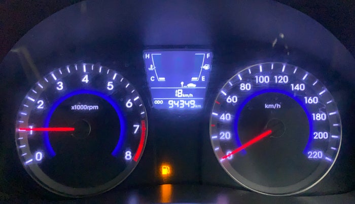 2014 Hyundai Verna FLUIDIC 1.6 VTVT SX, Petrol, Manual, 94,348 km, Odometer Image