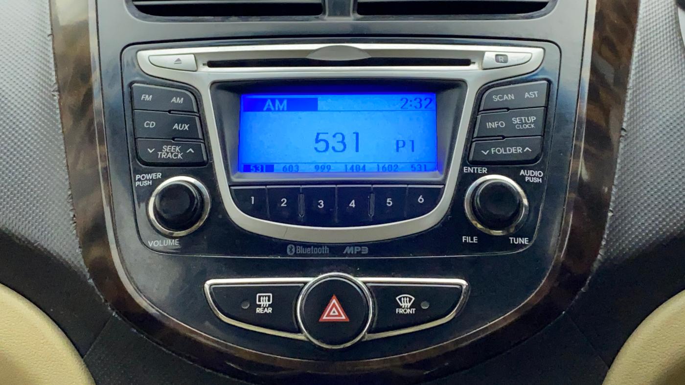 2014 Hyundai Verna FLUIDIC 1.6 VTVT SX, Petrol, Manual, 94,348 km, Infotainment System