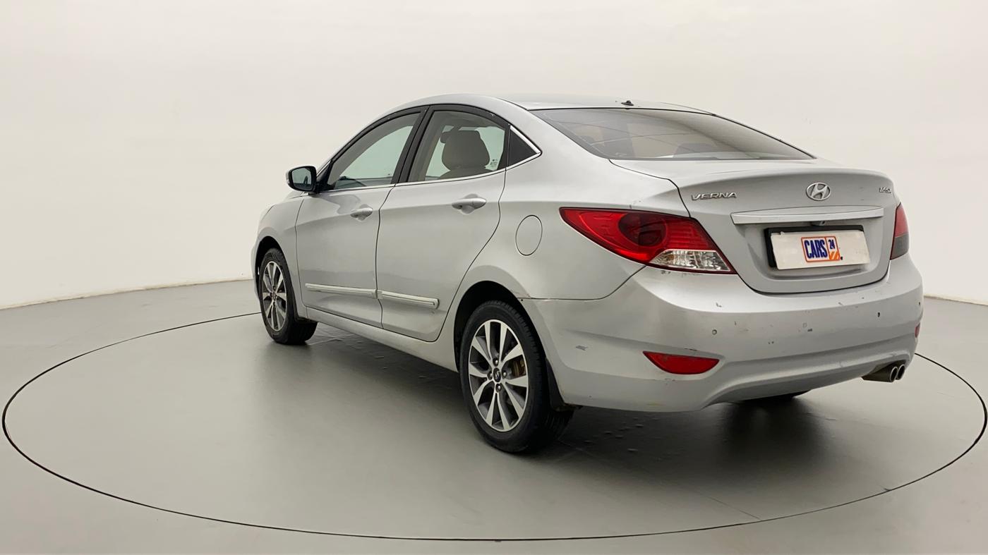 2014 Hyundai Verna FLUIDIC 1.6 VTVT SX, Petrol, Manual, 94,348 km, Left Back Diagonal