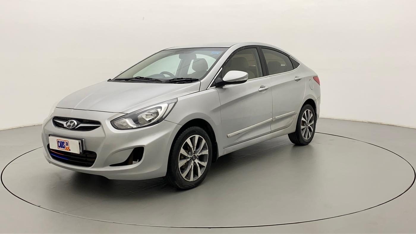 2014 Hyundai Verna FLUIDIC 1.6 VTVT SX, Petrol, Manual, 94,348 km, Left Front Diagonal